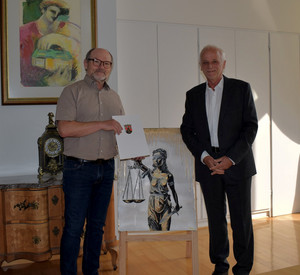 Urkundenüberreichung 